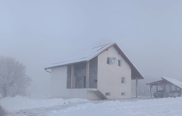 Dan nakon snježnih padalina na temperaturi od -10°C